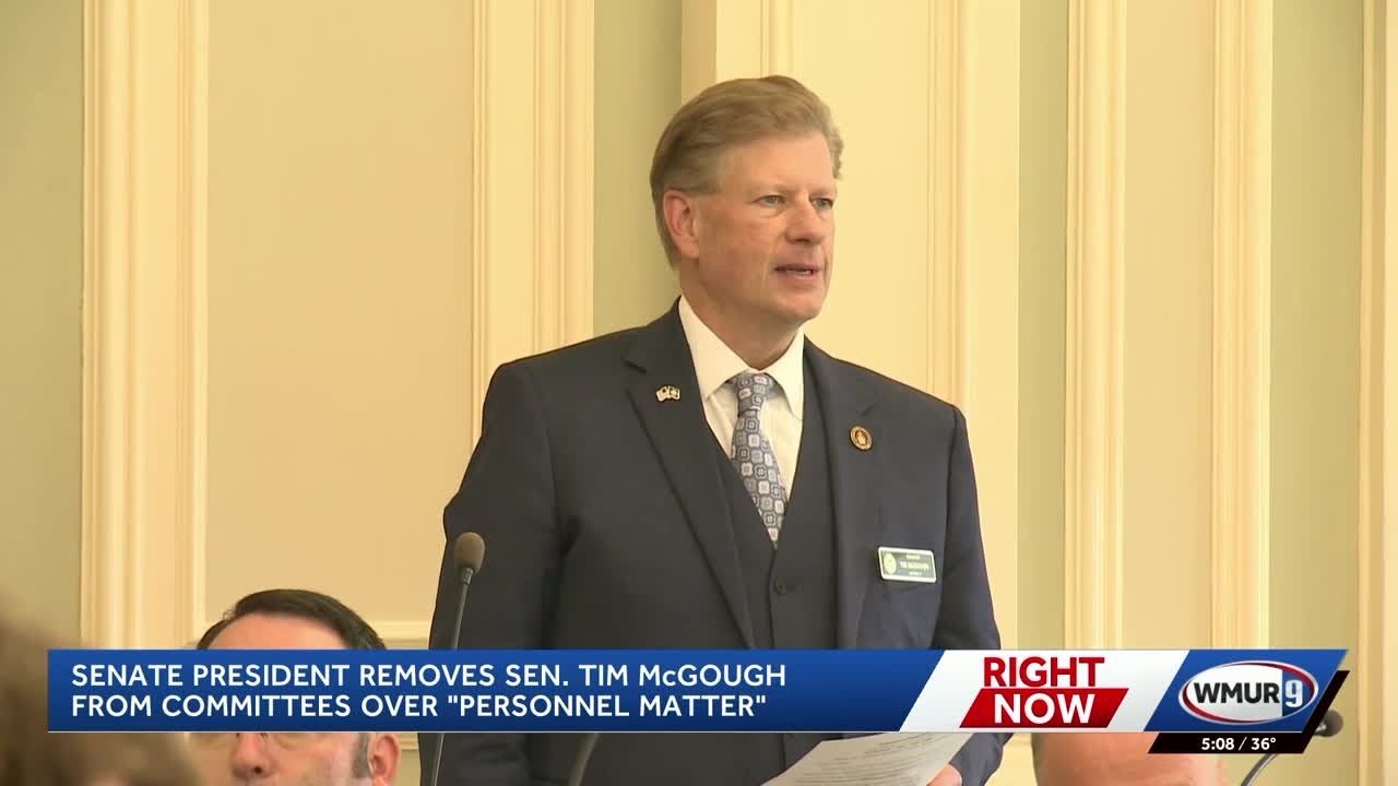 Senate president removes Sen. Tim McGough from committees over 'personnel matter'