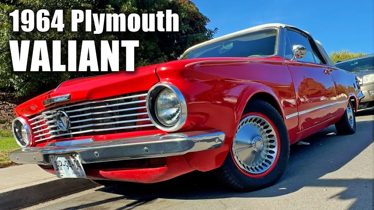 1964 Plymouth Valiant Convertible &bull; Slow-Mo Walkaround Up Close