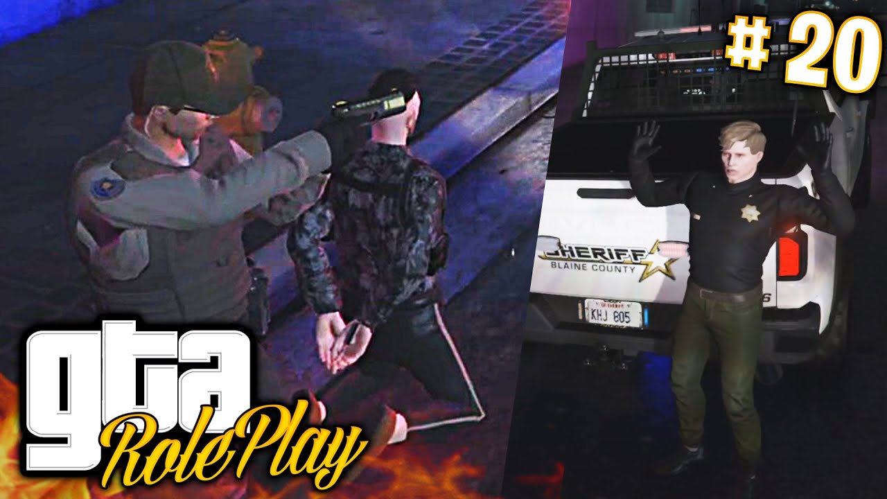 ME CRUZO CON UN POLICIA CORRUPTO EN GTA V ROLEPLAY *termina como el cul* #20