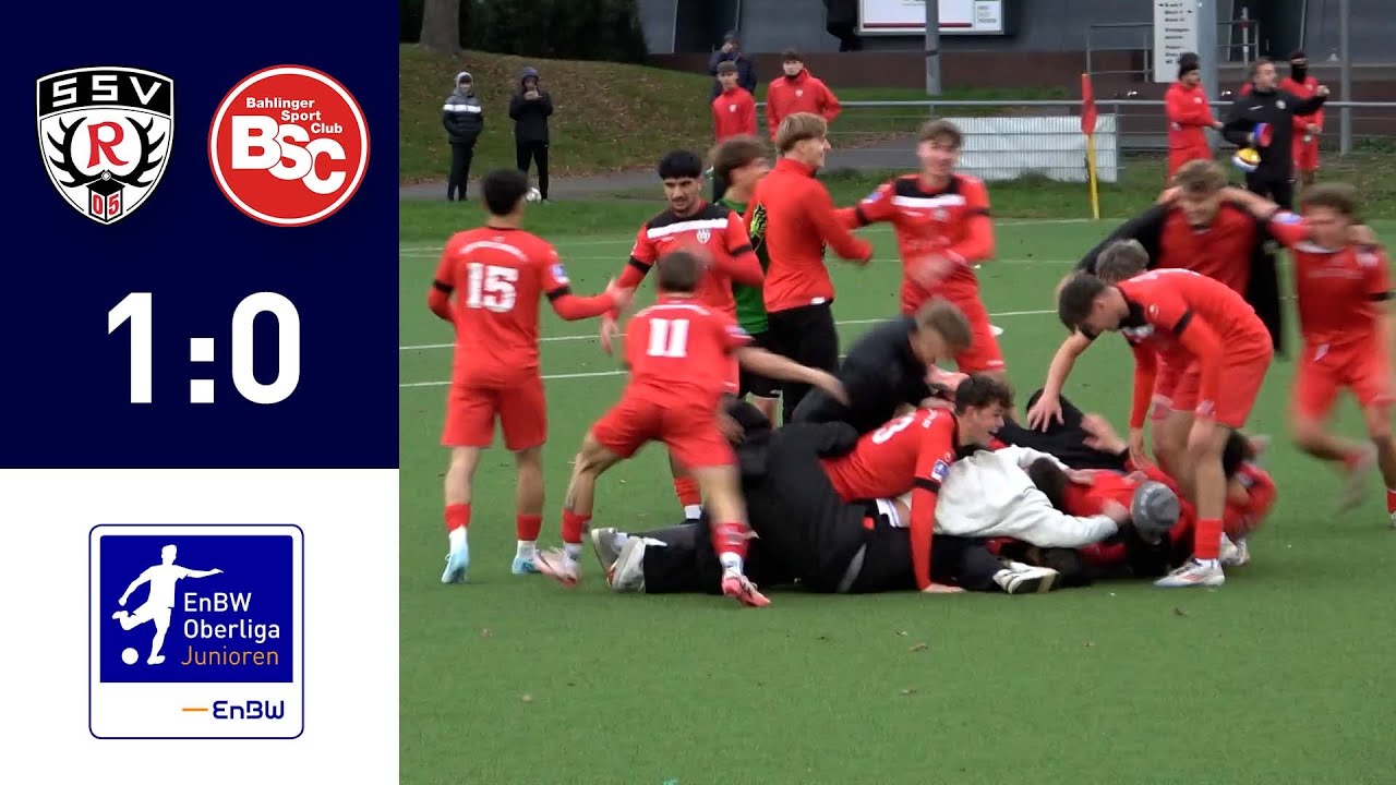 EnBW-Oberliga - A-Junioren: SSV Reutlingen 1905 - Bahlinger SC 2024/25