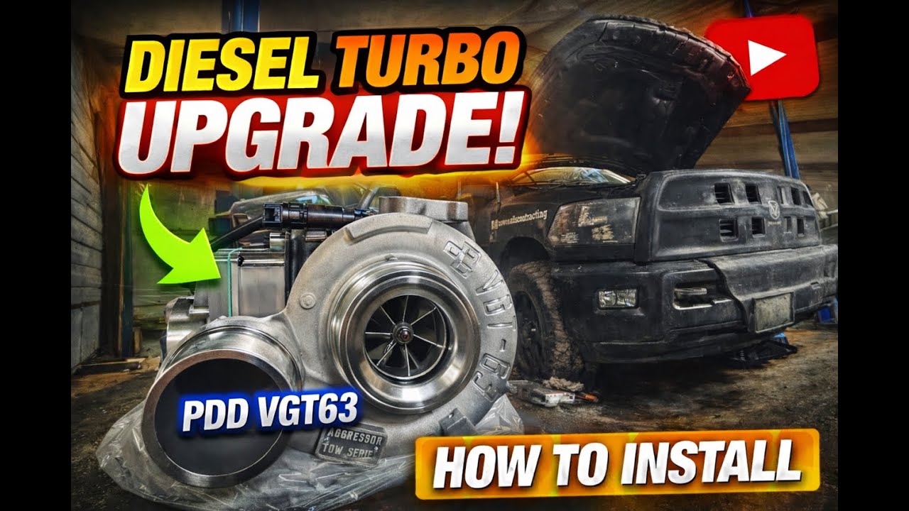 @pddofficial Установка турбонаддува VGT63 &mdash; масштабное улучшение!!