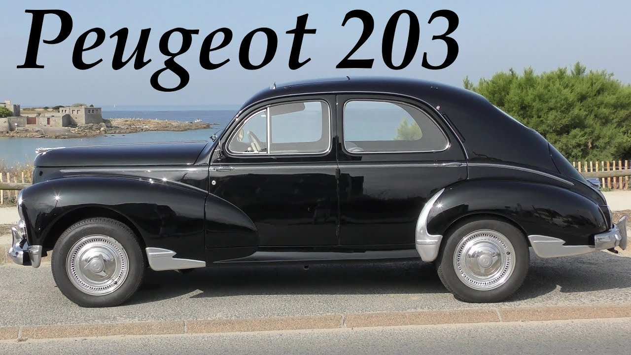 Peugeot 203 classic car 1948 - 1960 Oldtimer