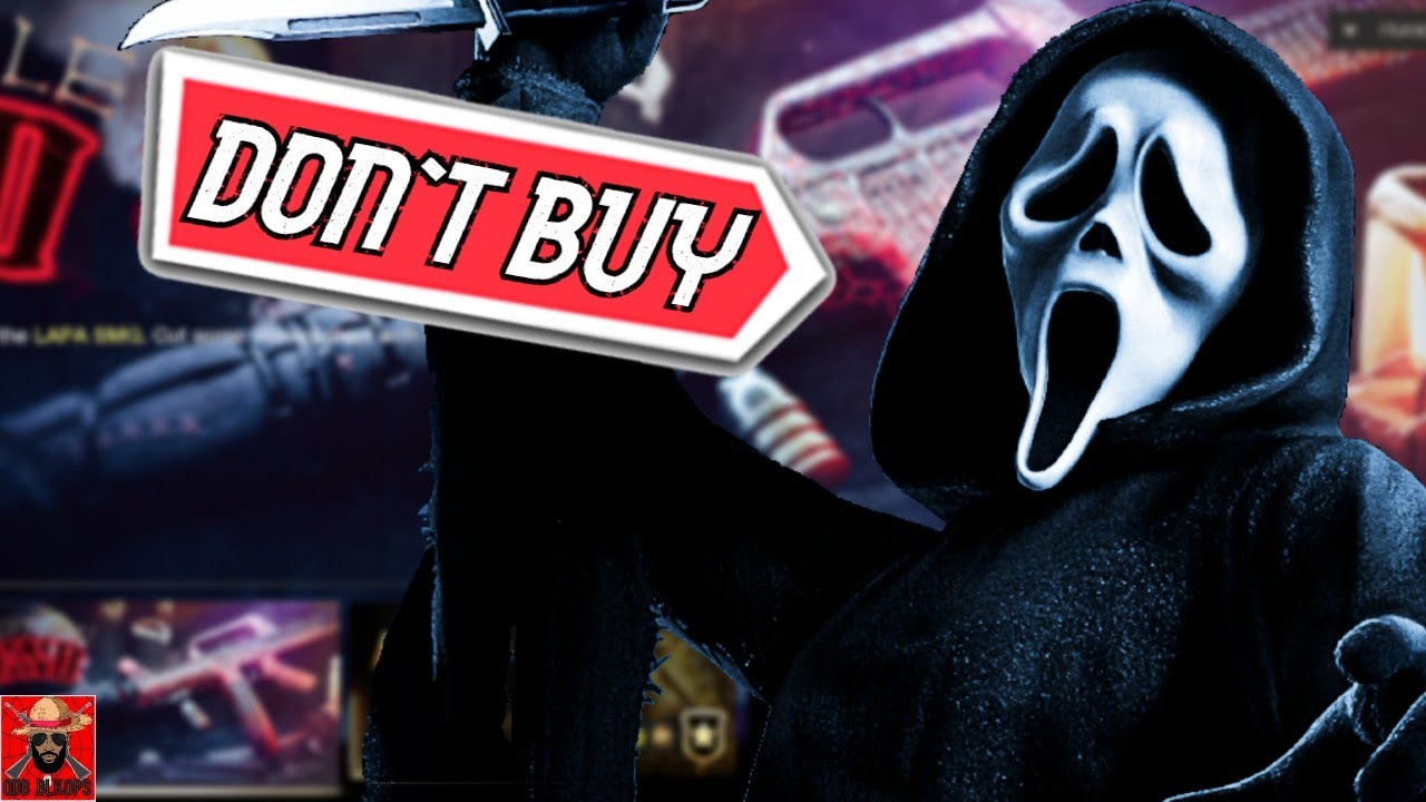 DON'T BUY Scream Bundle GHOST FACE...  Call of Duty Cold War QUICK REVIEW!