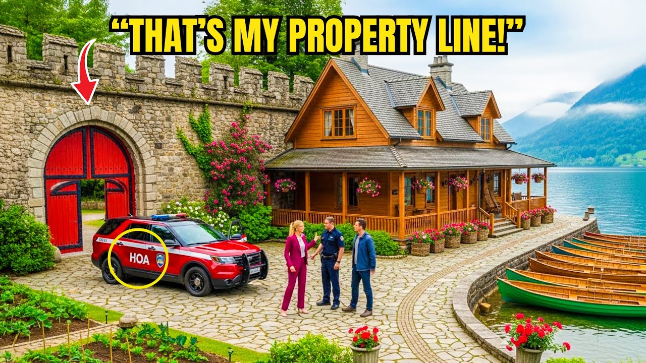 Karen MELTS DOWN After I Buy the Lake Next Door — So I Put a 6ft Fence Cutting Her Yard in Half