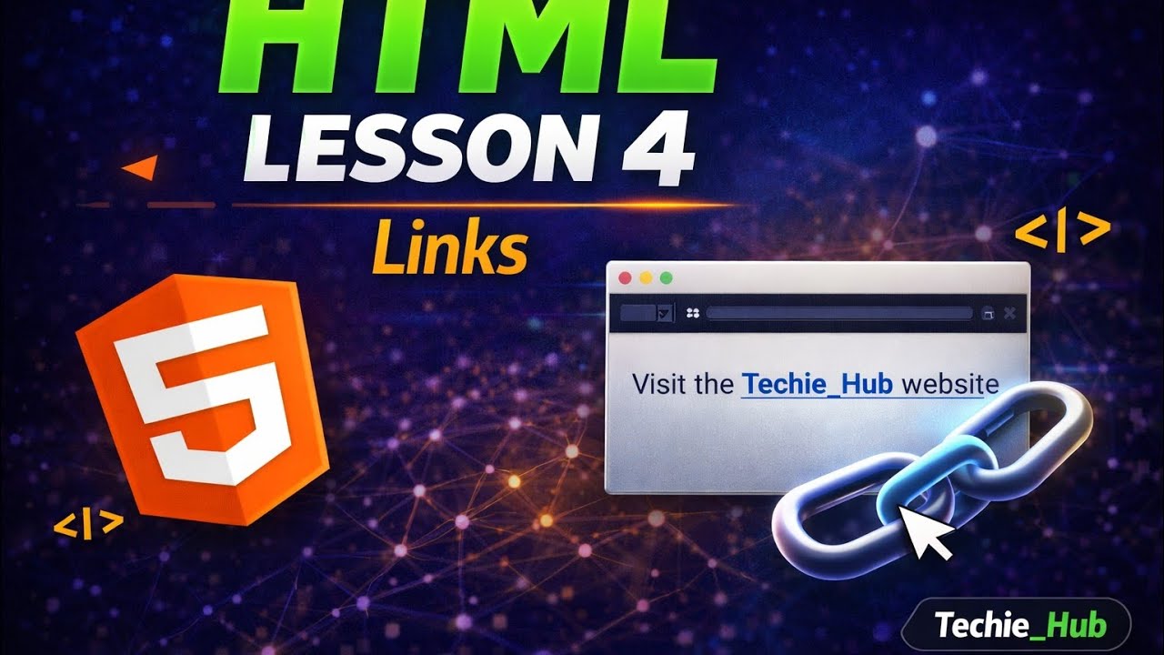 HTML Lesson-4:Links