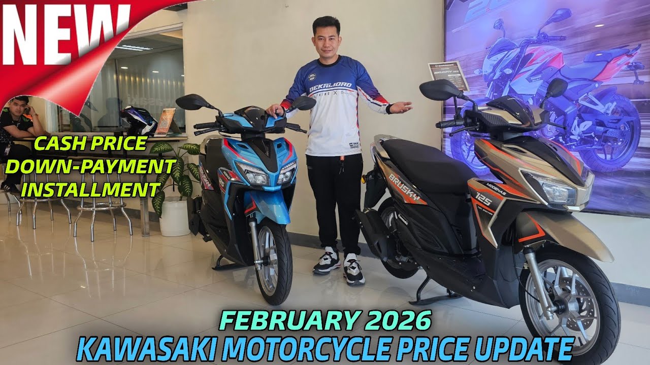 Kawasaki Motorcycle Philippines Price Update February  2026