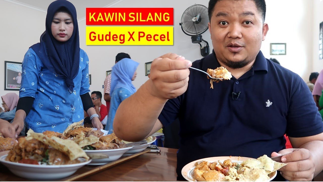 KULINER JEMBER UNIK PECEL X GUDEG di WARUNG LUMINTU
