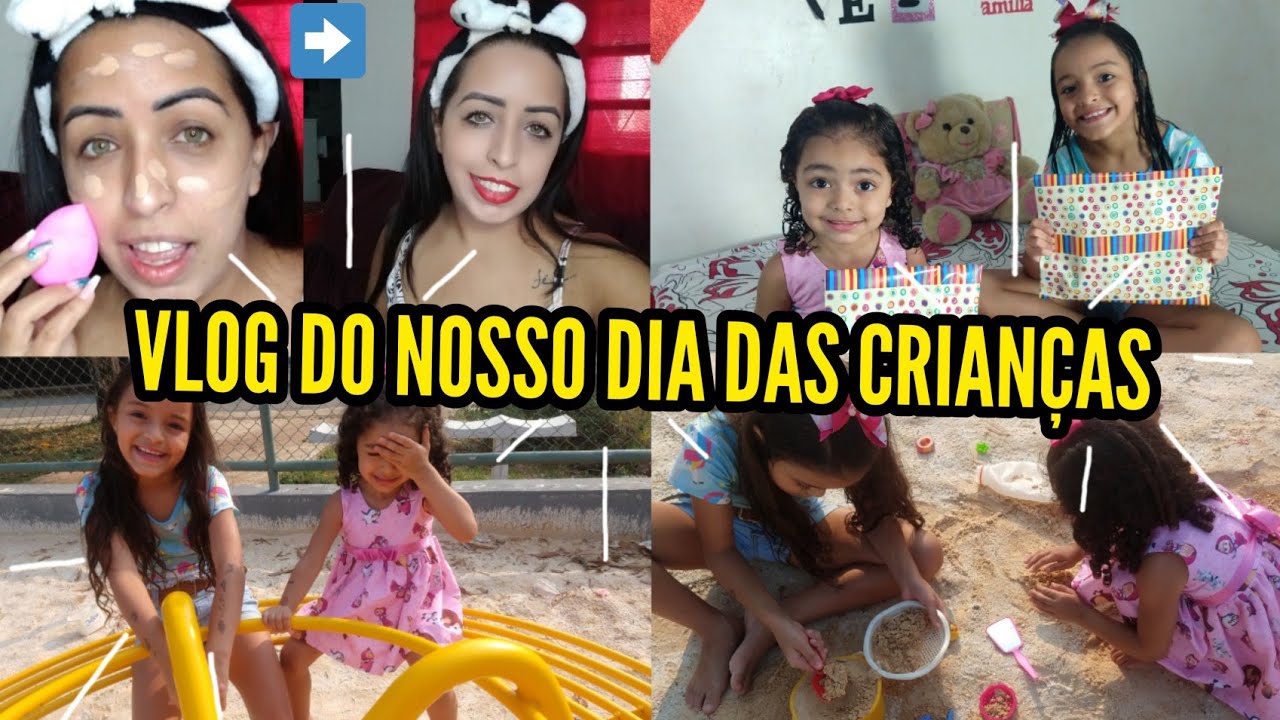 VLOG: DO NOSSO DIA DAS CRIAN&Ccedil;AS - Fernanda Rocha