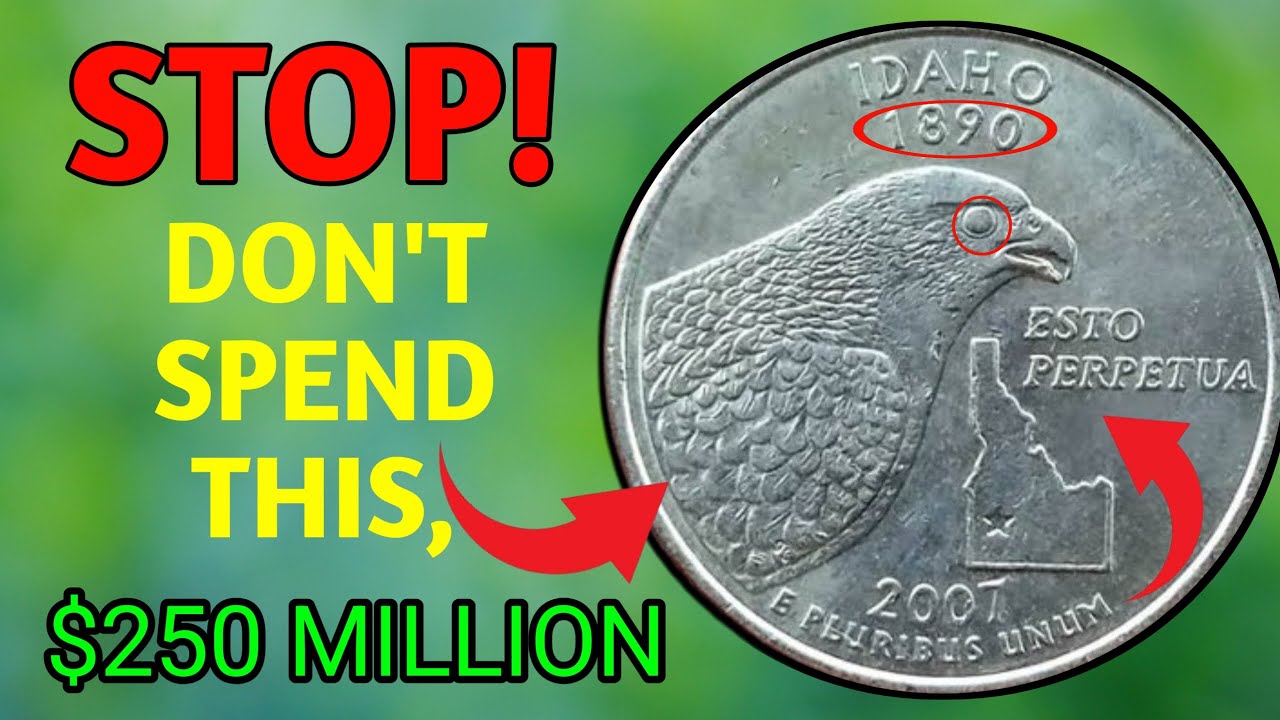 **2007 Idaho Quarter Worth \$100,000? Real Value, Rare Errors & What To Look For!**