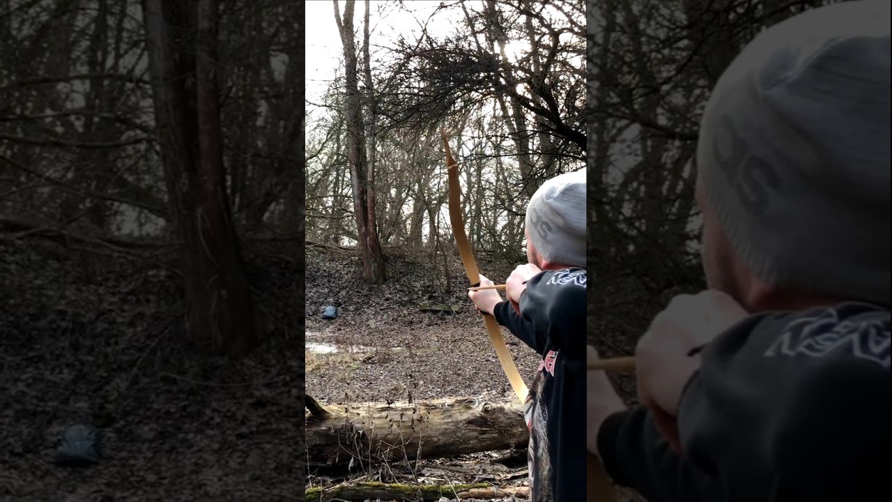 Archery Bullseye - V&eacute;gh Sipahi Turkish Bow #shorts #archery #turkishbow