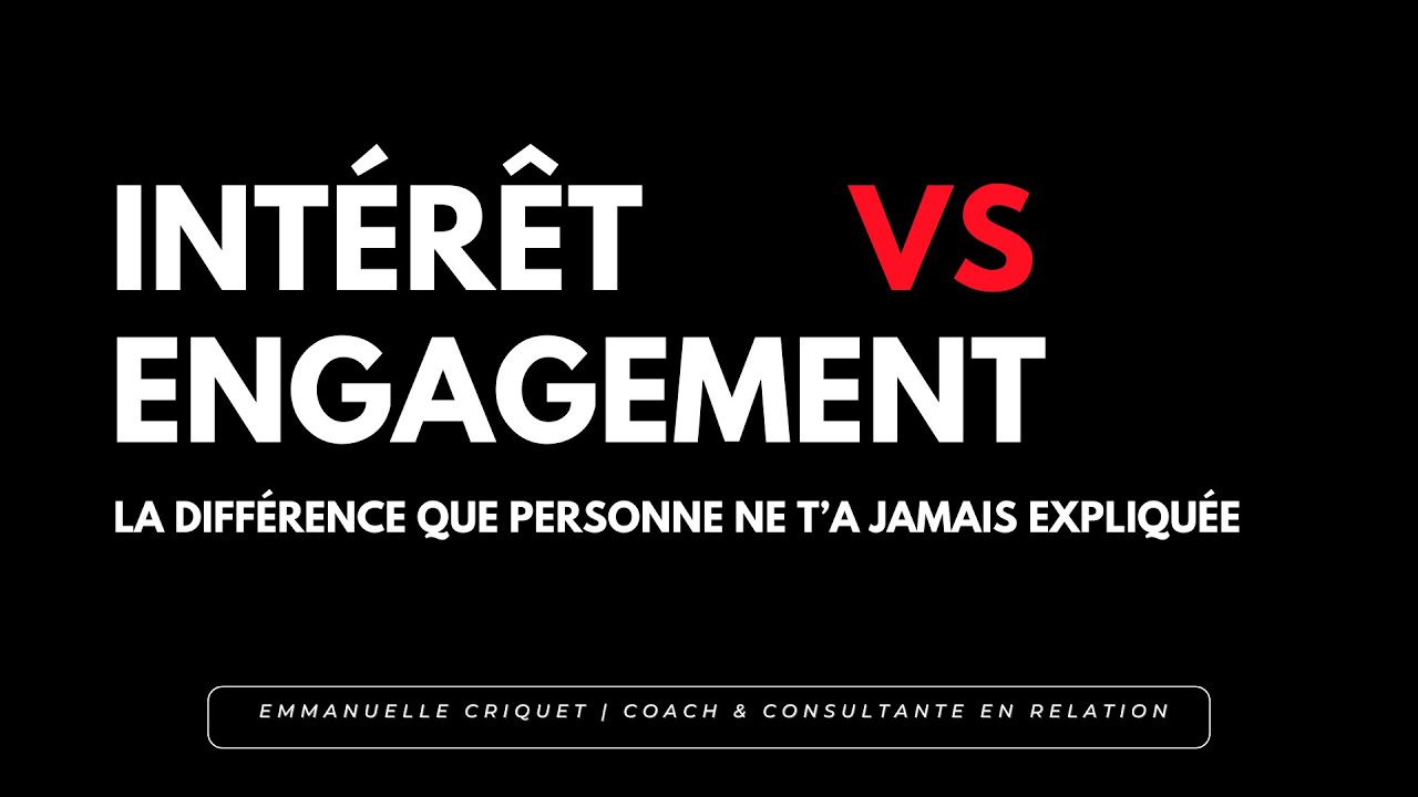 Homme intéressé mais non engagé – comprendre la différence entre intérêt et engagement