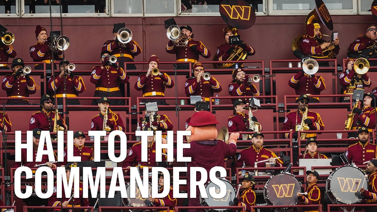 Hail to the Commanders | Full Washington Commanders Fight Song With Lyrics