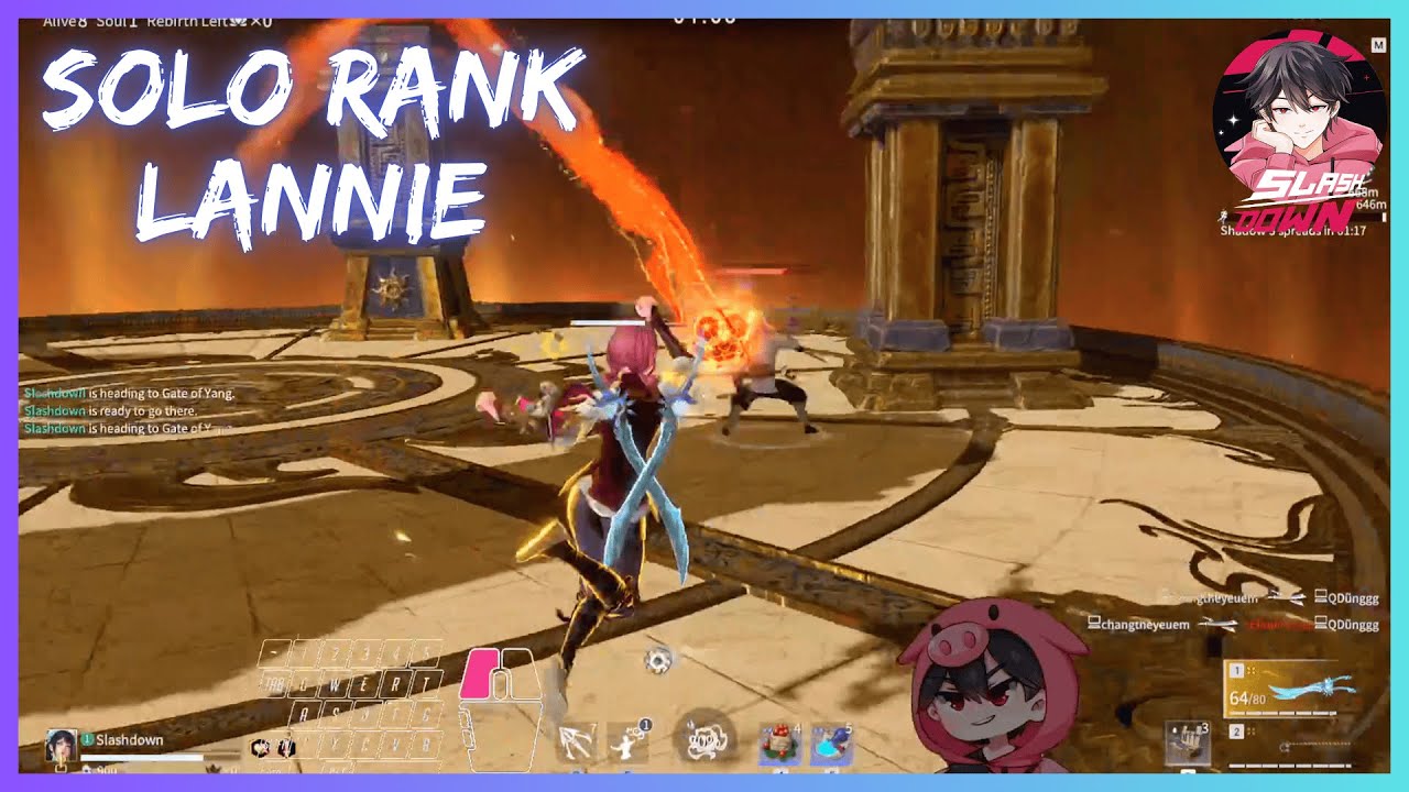 Solo Rank Montage - Lannie #1 Naraka Bladepoint