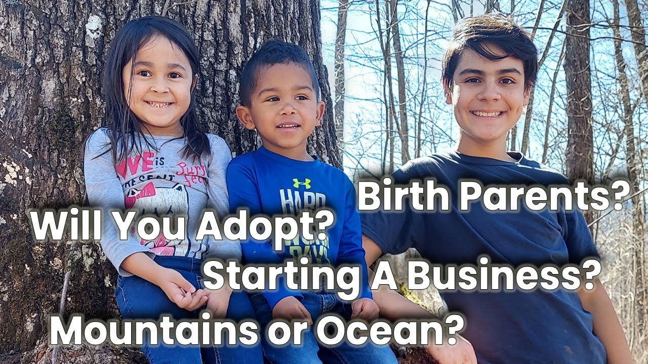 ADOPTION & LARGE FAMILY Questions!  Answering Them All!