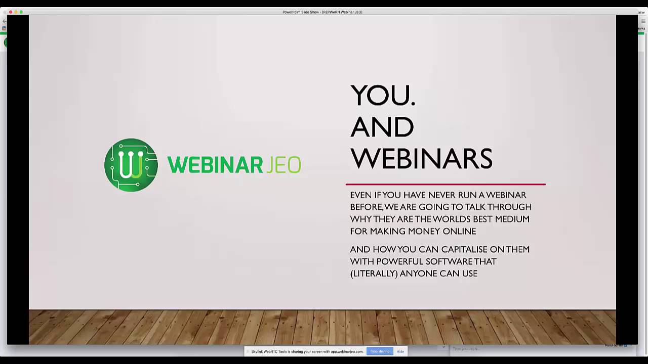 Go To Webinar Alternative: How  To Start Your First Webinar In 30 Minutes Masterclass