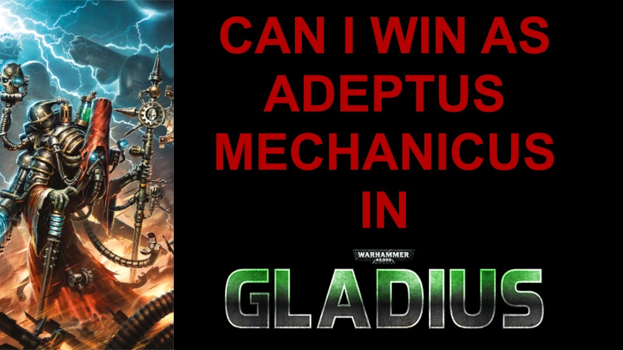 Can I take over Gladius Prime as a Disciples of the Machine God