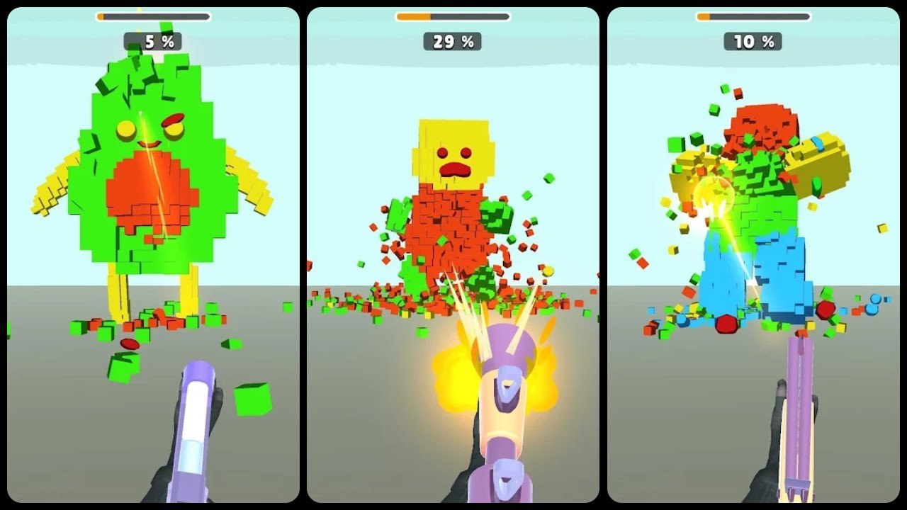 Cube Smash Mobile Game | Gameplay Android & Apk