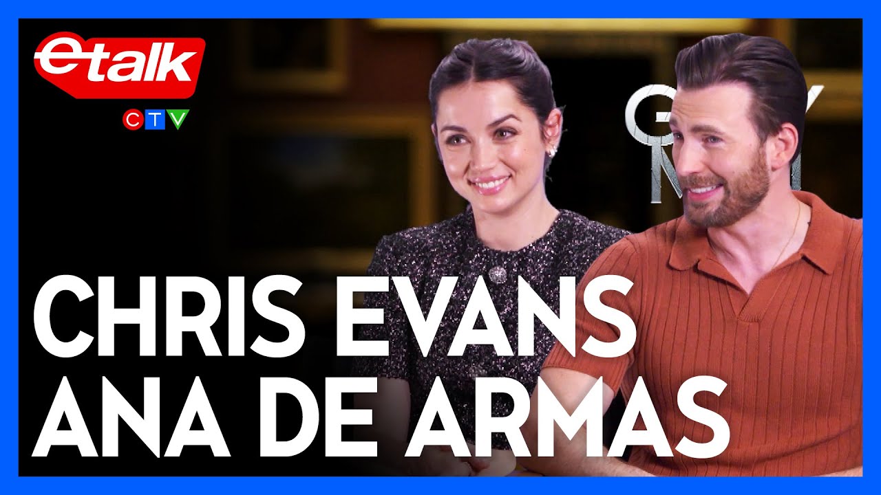 Chris Evans 'can't wait' for Barbie, talks Knives Out reunion with Ana de Armas | Etalk Interview