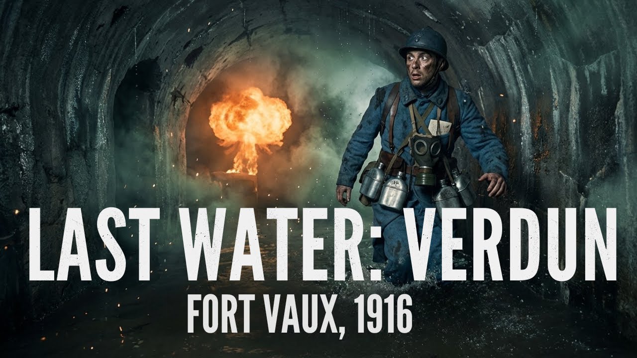 The Last Water Through Fort Vaux | WW1 Verdun Soldier’s Story #WW1 #WorldWar1 #WW2 #Verdun #FortVaux