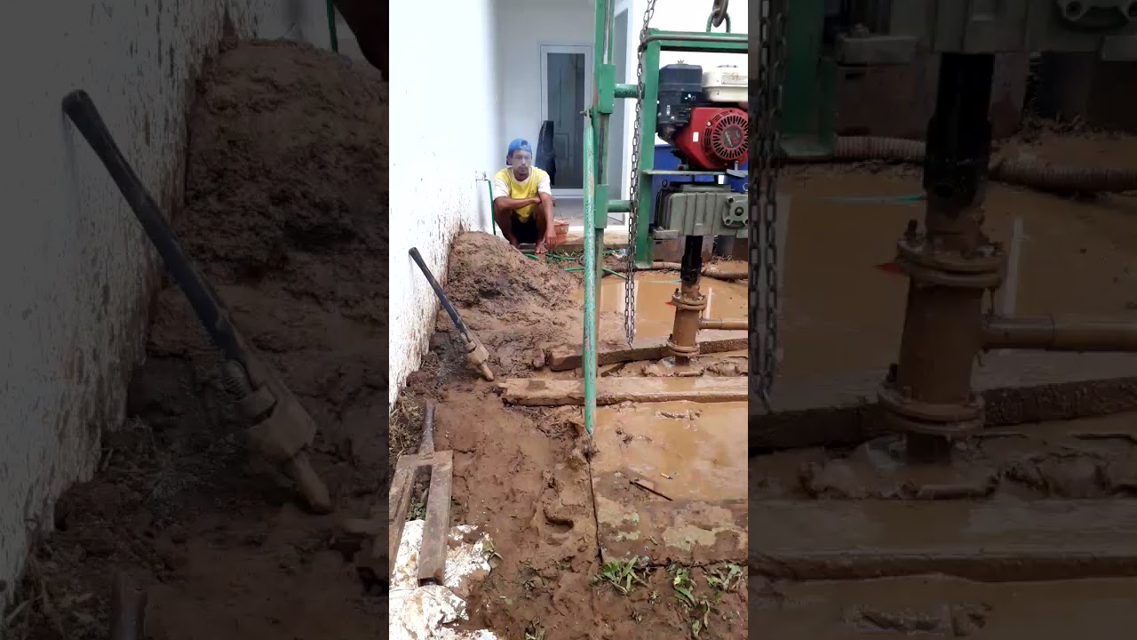 PENGEBORAN SUMUR JET PUMP || BOR SUMUR DRILLING LIGHT