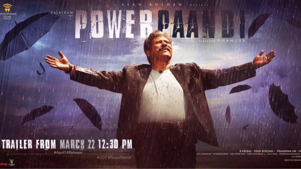 Power Paandi Official Trailer Released | Dhanush RajKiran Sean Roldan