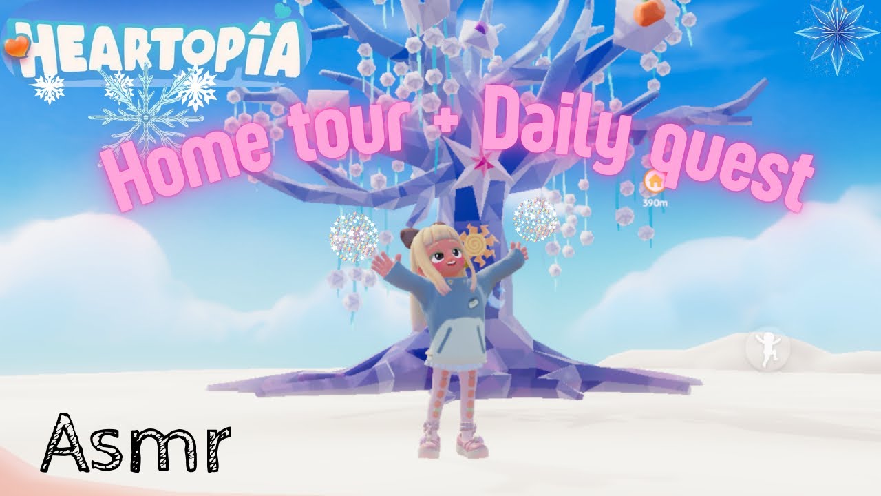 FALL ASLEEP ehilà I play | HEARTOPIA asmr ita ti addormenti mentre gioco