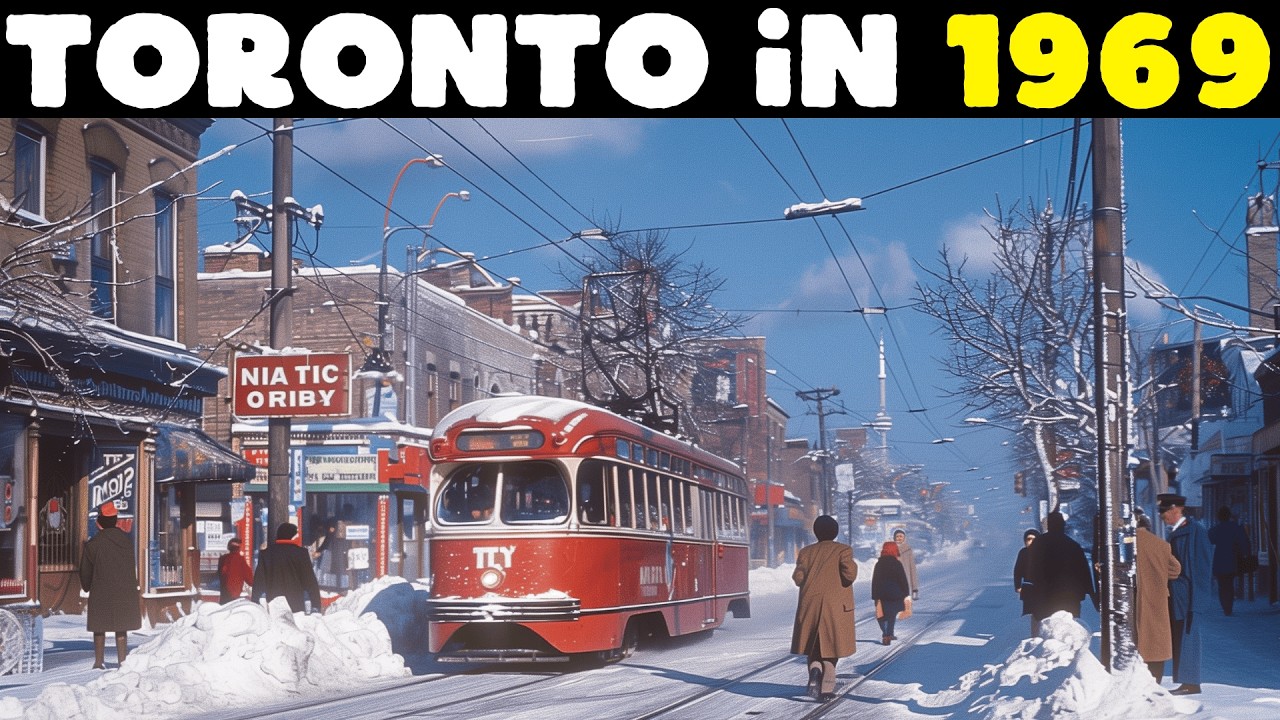 What TORONTO Looked Like the EXACT MOMENT the 1960s Ended