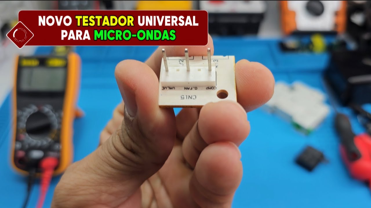 NOVO TESTADOR UNIVERSAL PARA MICRO-ONDAS, DESCUBRA DEFEITOS EM 1 MINUTO #testadoruniversal 