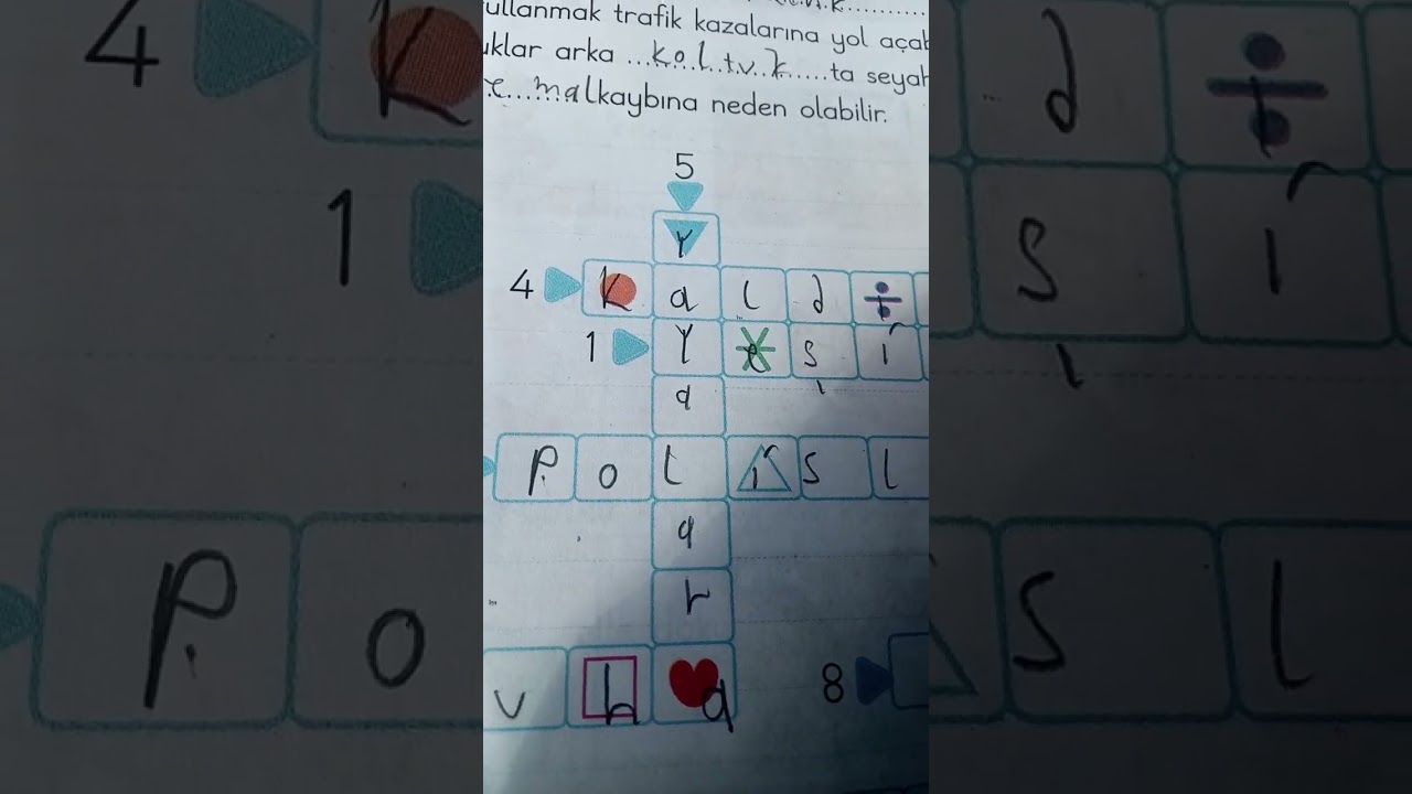 Ders yaptım 