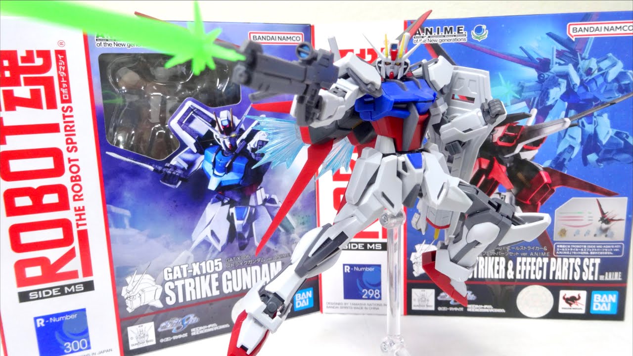 【ROBOT魂 ガンダムSEEDついに始動！】ストライクガンダム ver. A.N.I.M.E. wotafaの遊び方レビュー / ROBOT SPIRITS STRIKE GUNDAM