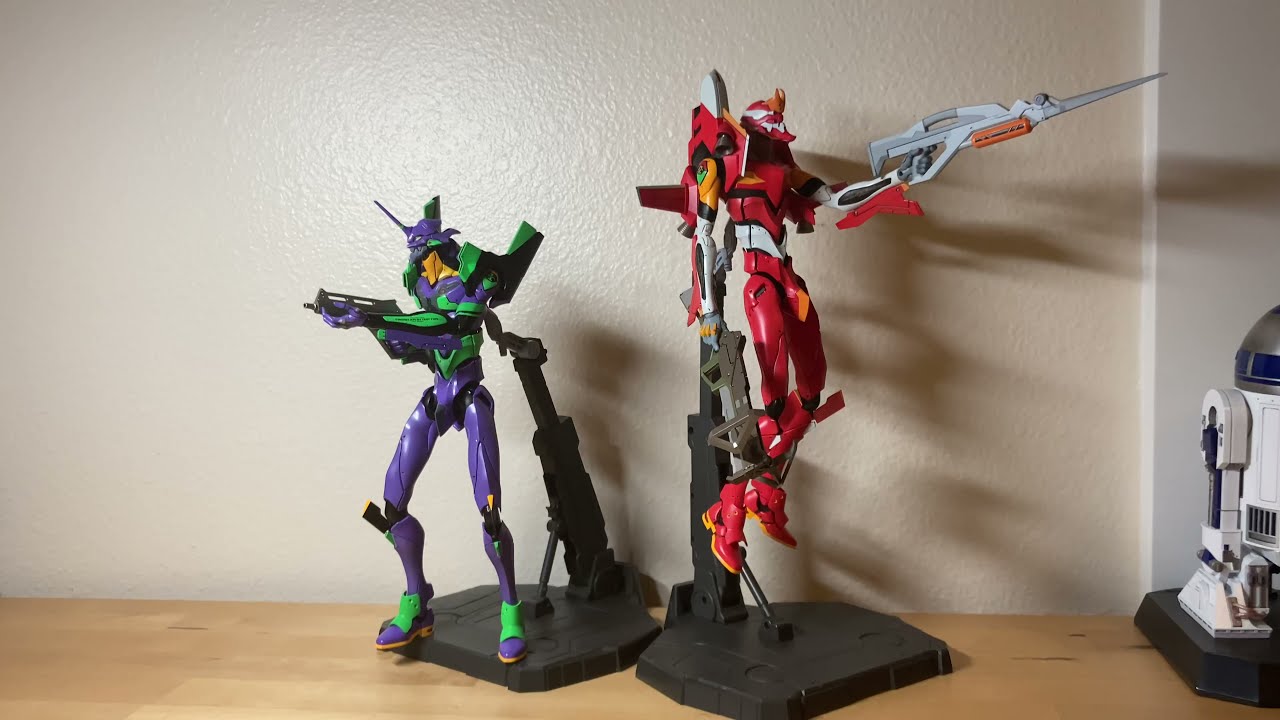 Unboxing Evangelion ROBO-DOU Evangelion Production Model-02 Threezero