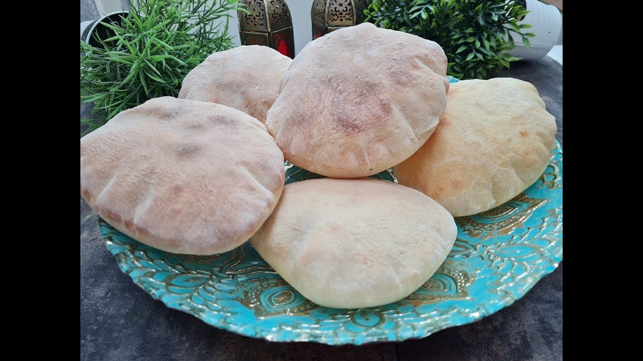Köstliches Pita Brot I Hausgemacht schmeckt immer und ist einfach vorbereitet
