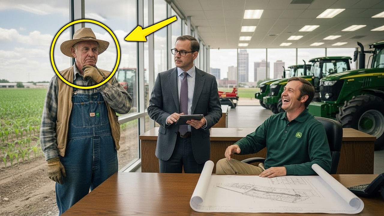 “My Farm Is Worth $5 Million,” Says the Farmer — The JD Dealer Laughs, Then Freezes