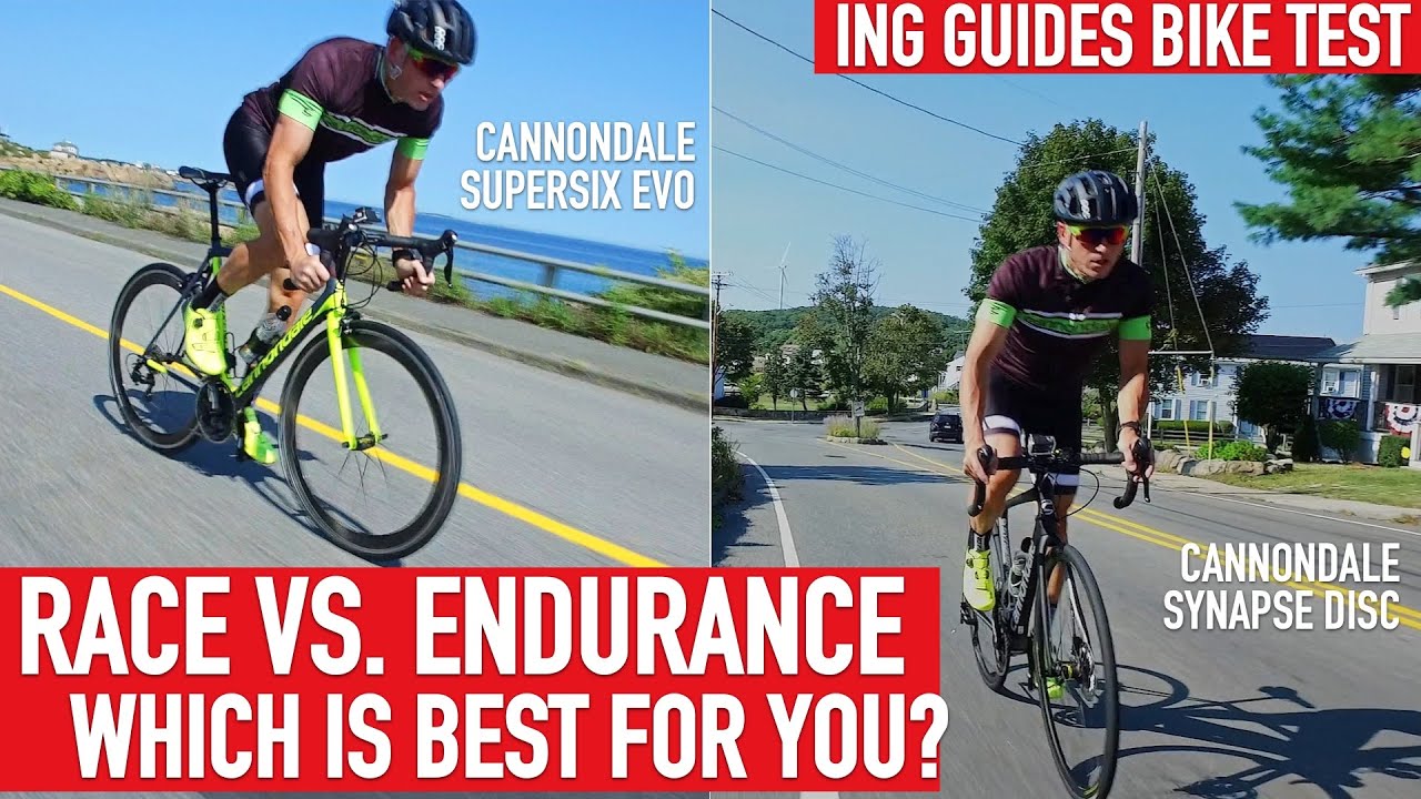 Cannondale Super Six Evo vs. Synapse Carbon Disc Bike • Race vs. Endurance (Full Version)