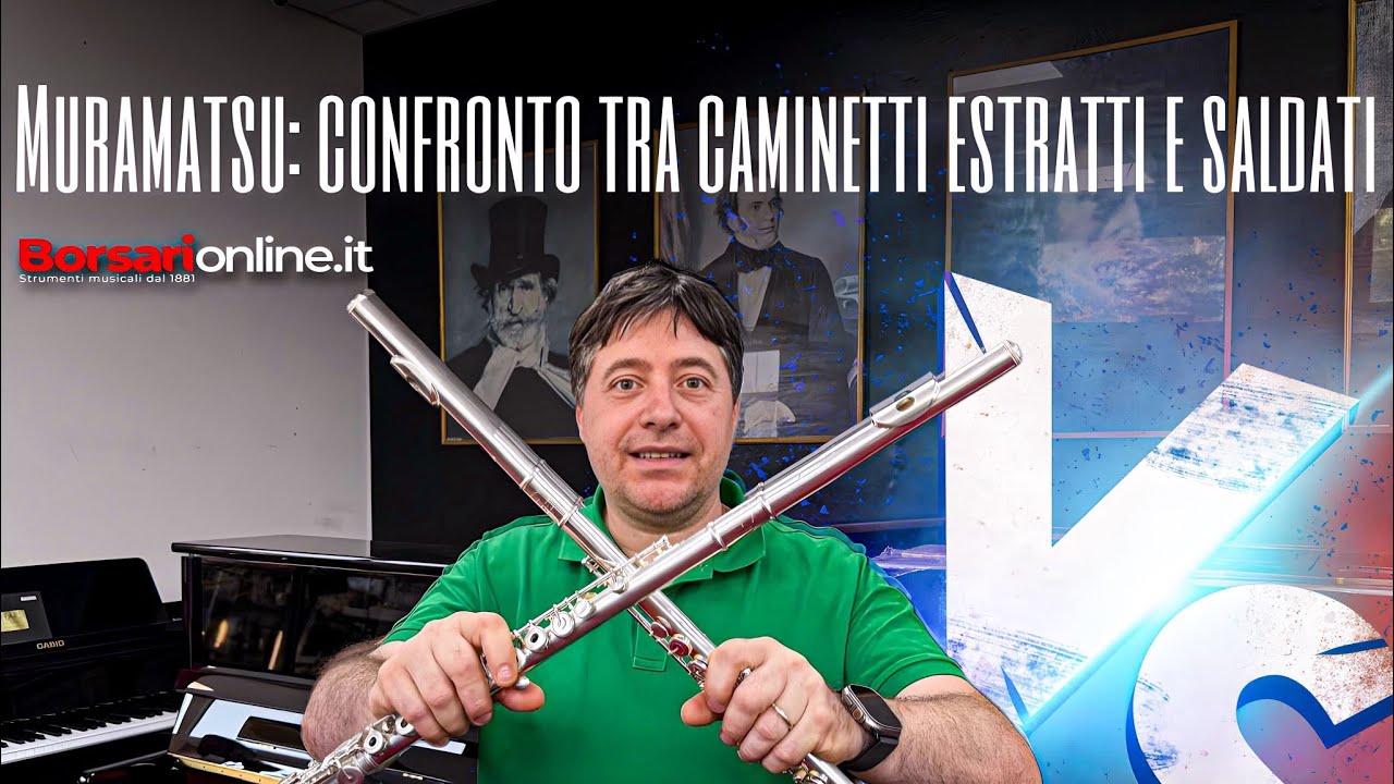 Confronto tra Flauto Muramatsu DS e SR, caminetti estratti o saldati? Scopriamo le differenze.