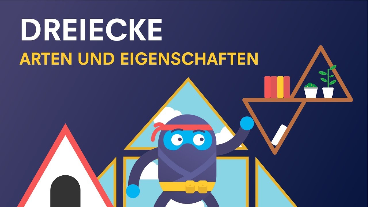 Dreiecke: rechtwinklig, gleichschenklig, Winkelsumme berechnen | Lernen mit ClassNinjas