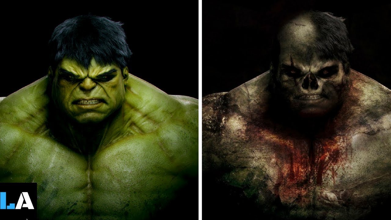 Superheroes As Zombies Version - Superheroes as Monsters/Zombies