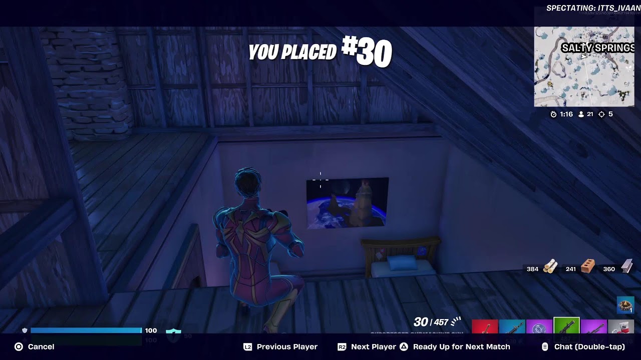 Fortnite Solo gameplay