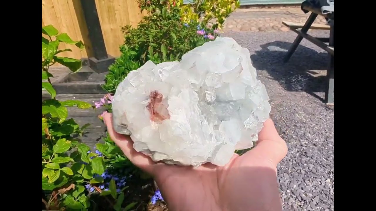 Apophyllite Cluster #crystals #apophyllite #mineralshop 