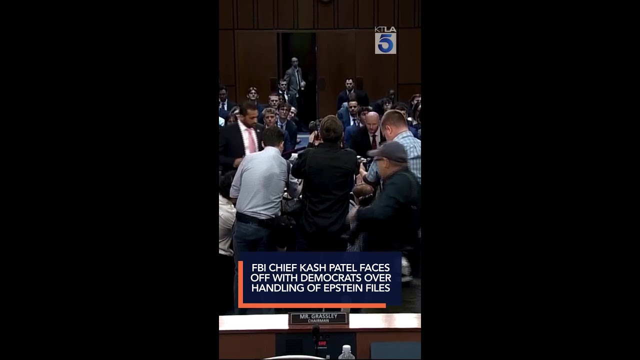 FBI chief Kash Patel faces off with Democrats over handling of Epstein files