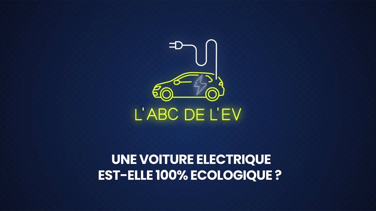 Une voiture électrique. Est-elle 100% écologique ?