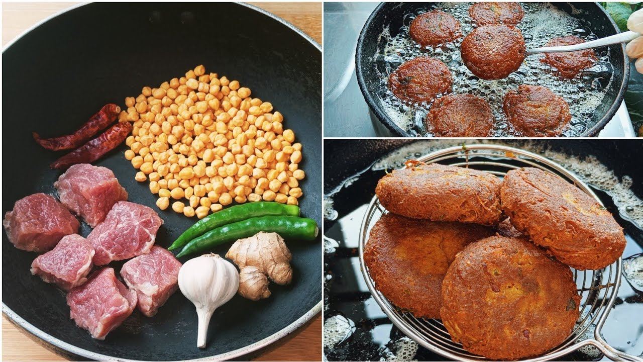 ১/২ কাপ বুটের ডাল ও কয়েক টুকরো গরুর মাংস দিয়ে এই রেসিপিটা বানিয়ে সবাইকে চমকে দিন⁉️Easy Nashta Recipe