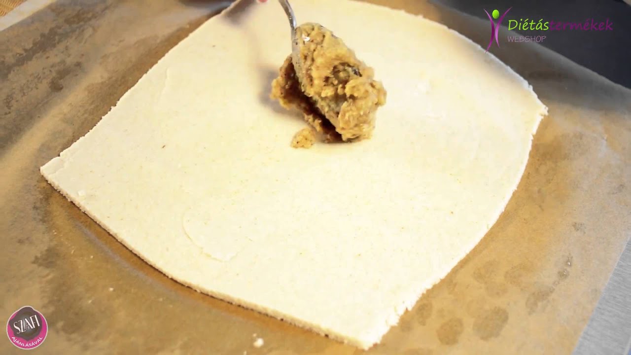 Paleo - veg&aacute;n Szafi Reform bejgli (glut&eacute;nmentes)