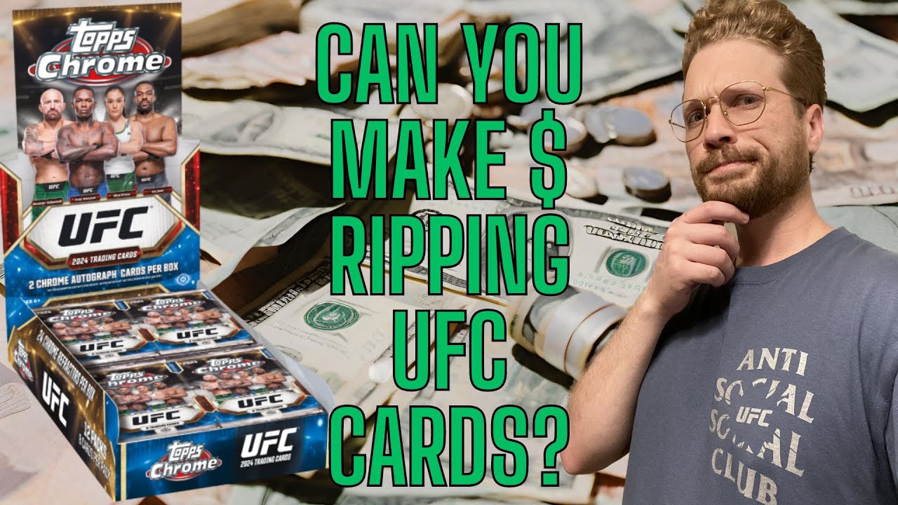 Can You Make Money Opening UFC Cards? | Value Back from a 2024 Topps UFC Chrome Hobby Box