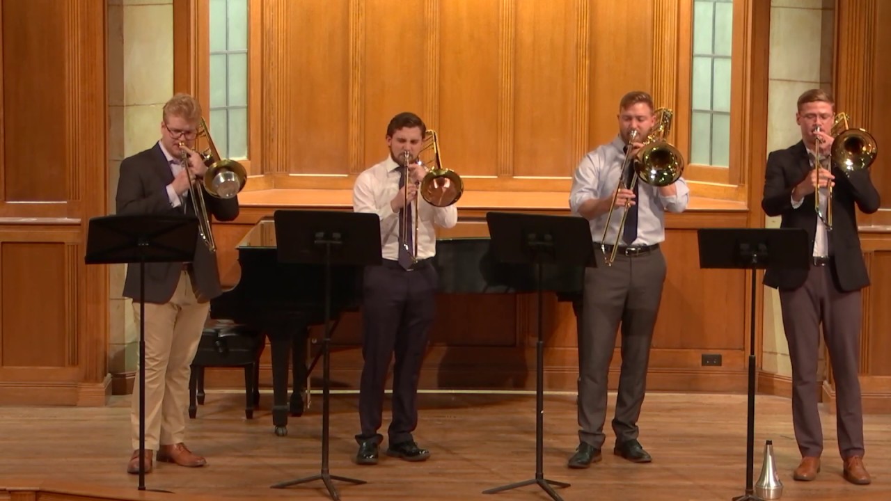 Yale Trombone Quartet - Saskia Apon's Eerste Trombone Kwartet