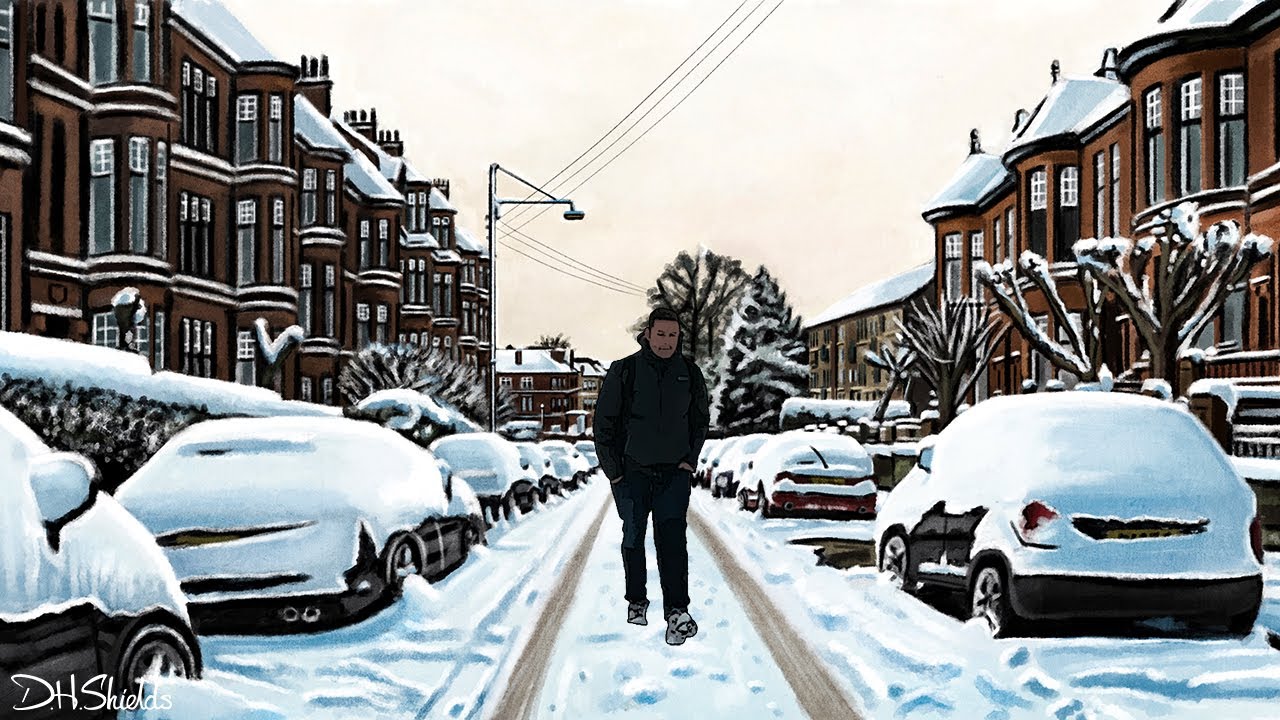 A snowy day in the city | Glasgow | DHShields