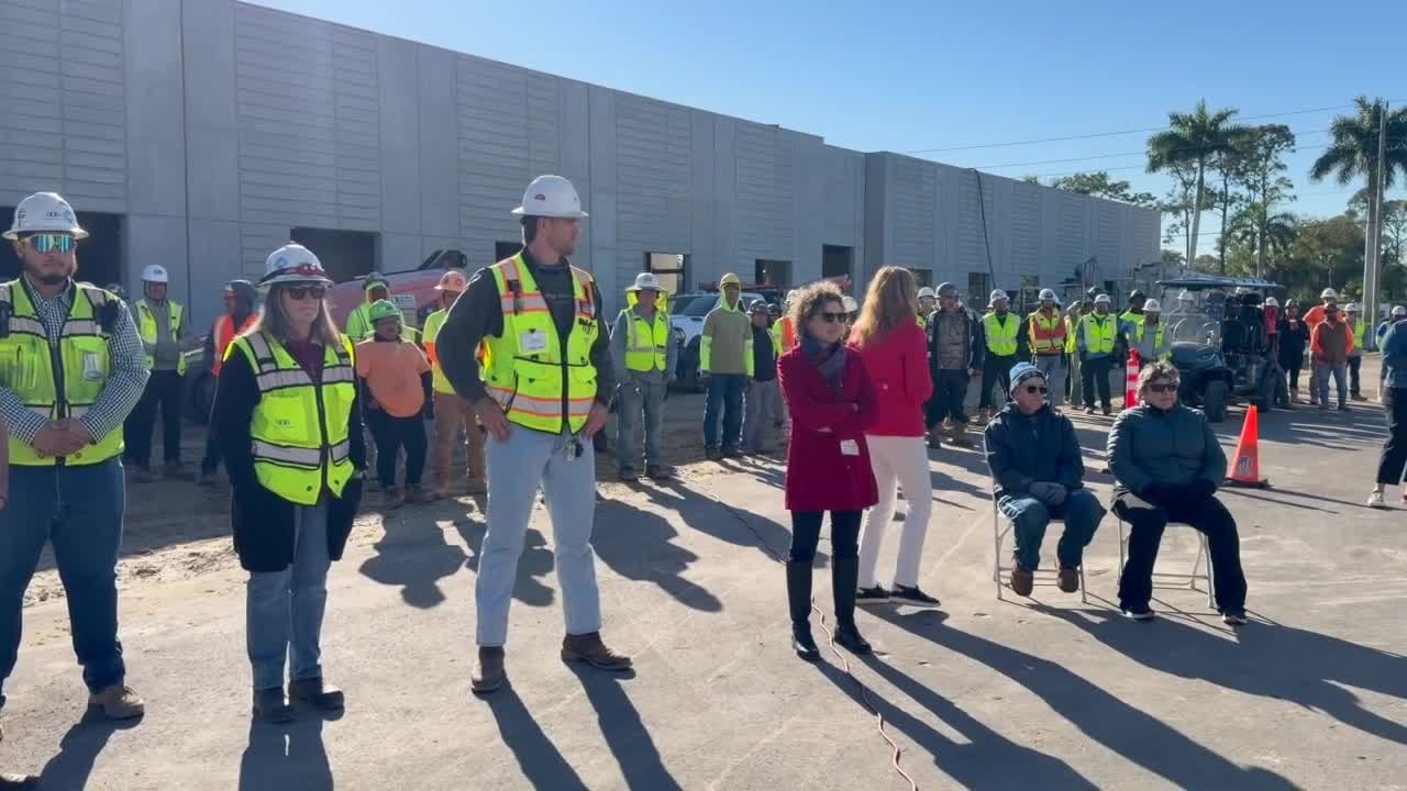 Collier County’s largest behavioral health center takes shape ahead of schedule