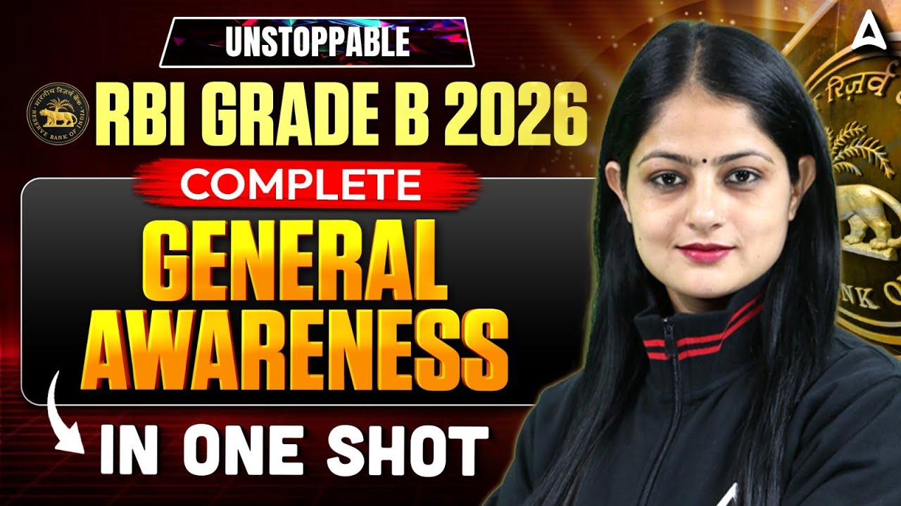 RBI Grade B GA 2026 | Complete General Awareness in One Shot | By Pinky Yadav