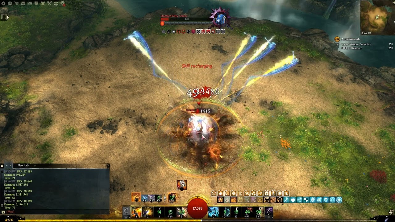 Guild Wars 2 - Power Hammer Catalyst | 41k dps/34k quickness [28/11 patch]