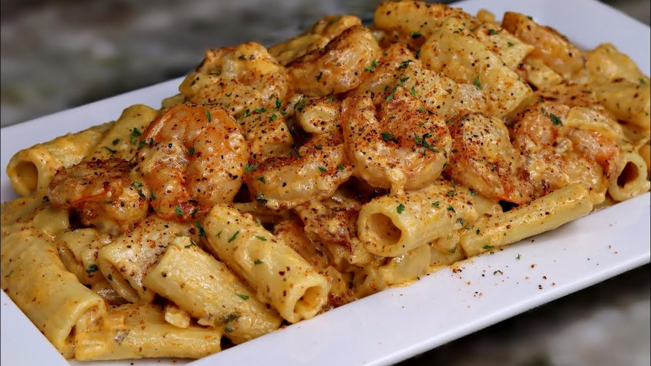The Secret To Make A Delicious Creamy Shrimp Pasta Recipe | 30 Minute Meal